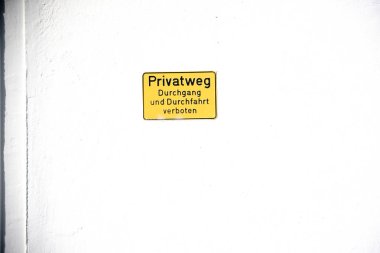 Bilgi işareti özel yolu