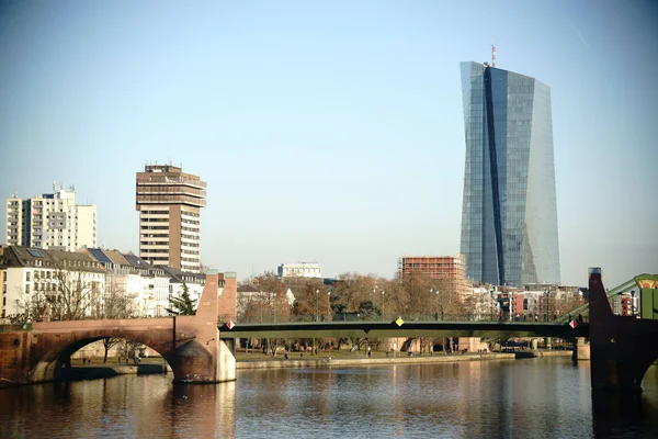 Sede del Banco Central Europeo — Foto de Stock