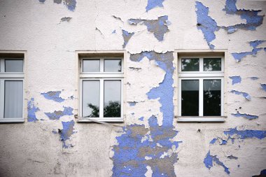 Peeling sıva katmanları