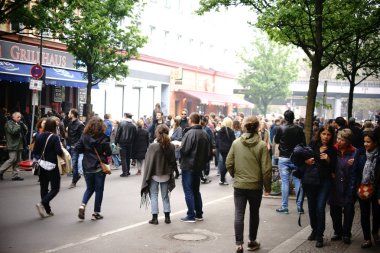 1 Mayıs gösteri Berlin Kreuzberg