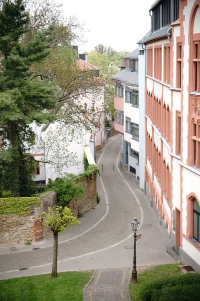 Willigis-platz altstadt mainz — Stockfoto