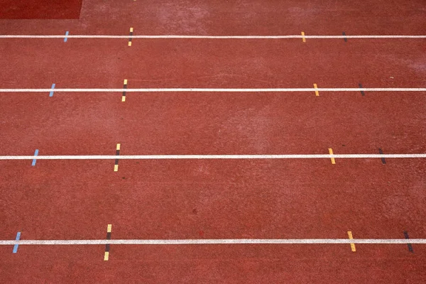 100 m Track — Stockfoto