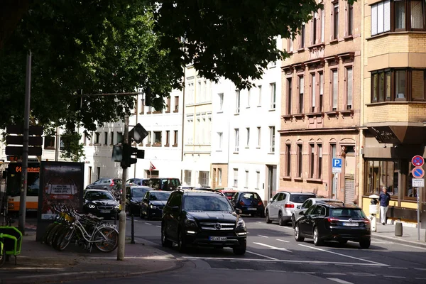 Holzhof Street Mainz — Stockfoto