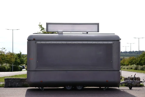 Cabina de caravanas gris —  Fotos de Stock