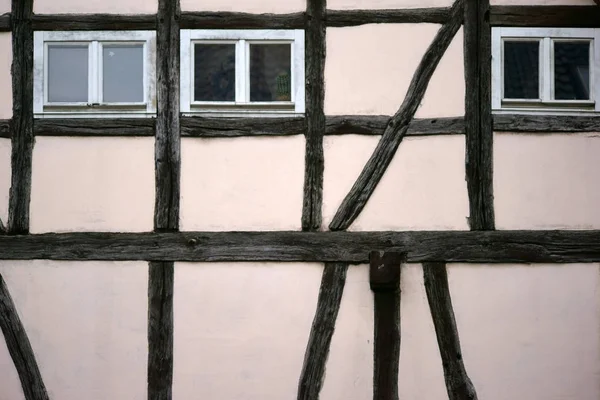 Old Half-timbered facade — Stock Photo, Image