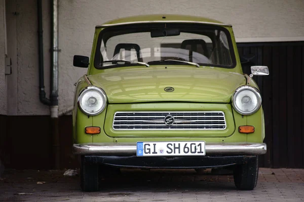 Vintage autó-Trabant Jogdíjmentes Stock Képek