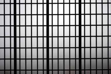 Soyut çelik ızgara