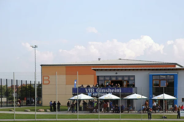 Klubu Budování Vfb Ginsheim Klub Budování Fotbalového Klubu Vfb Ginsheim — Stock fotografie