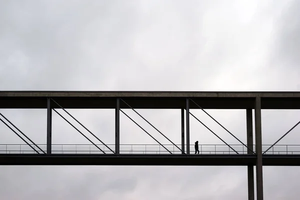 Marie Elisabeth Lueders Bridge Berlin Marie Elisabeth Lueders Bridge Berlín — Foto de Stock