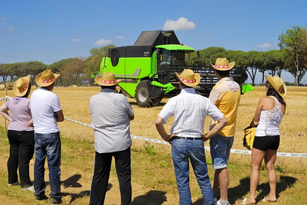 Jordbruksmässan Med Fri Entré Presenterar Välkända Italienska Märket Sitt Nya — Stockfoto