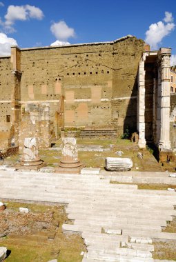 Roman Forum, Roma'nın tarihi merkezi, İtalya.