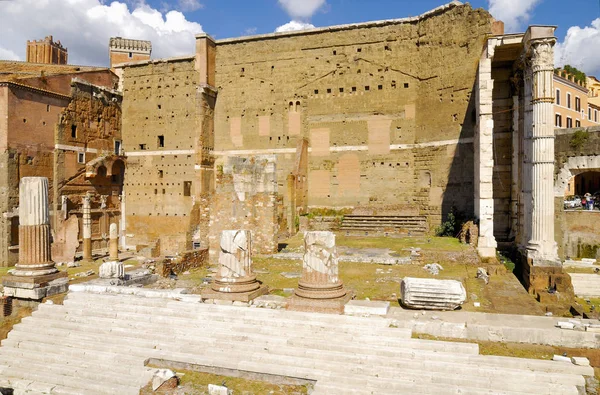 Fórum Romano Centro Histórico Roma Itália — Fotografia de Stock