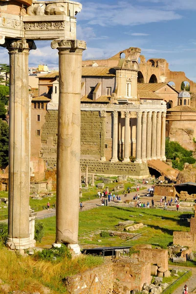 Forum Romain Centre Historique Rome Italie — Photo