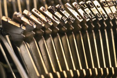 Daktilo yakın çekim