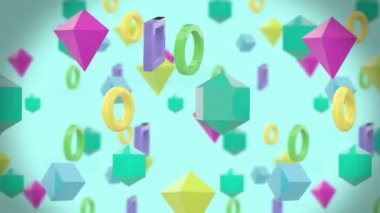 Geometrik Arkaplan Tam HD