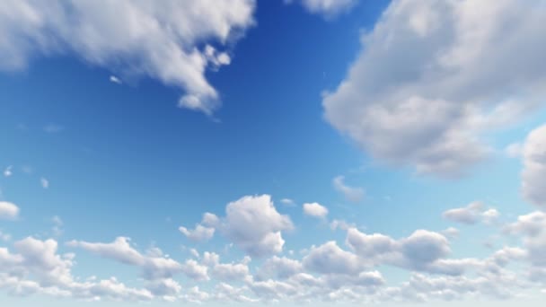 Dzień Chmur Locie Sky — Wideo stockowe