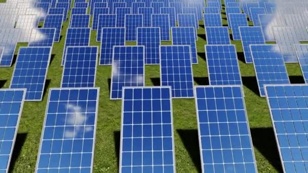 Painel Solar Full — Vídeo de Stock