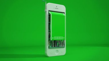 Telefon E-Kitap Kütüphanesi Yeşil