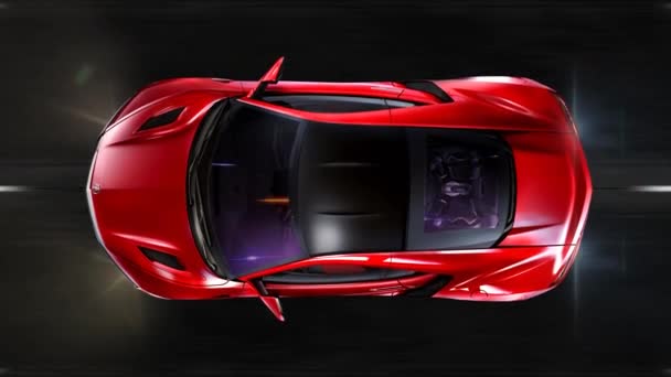 Voiture Sport Grande Vitesse — Video