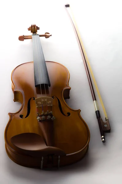 乐器中最浪漫的小提琴 — 图库照片