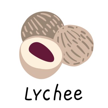 Taze meyveler Vektör İllüstrasyonunu belirledi. Renkli resim karambola