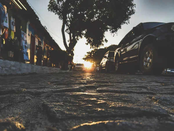 Sunset in the Street
