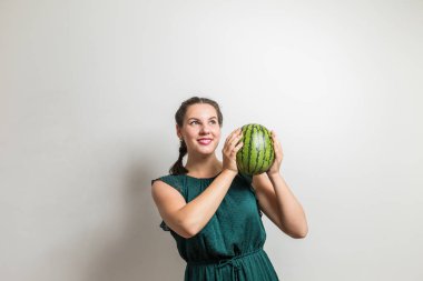 Mutlu bir meyve diyet kadındır