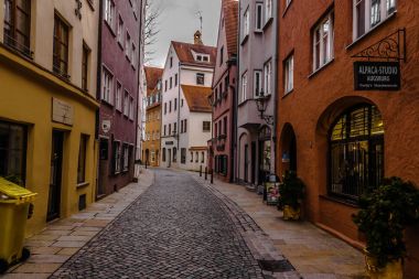 renk Augsburg'ta sokak