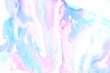 Soyut renkli doku sıvısı sanatı