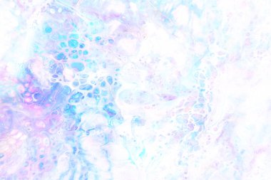 Soyut renkli doku sıvısı sanatı