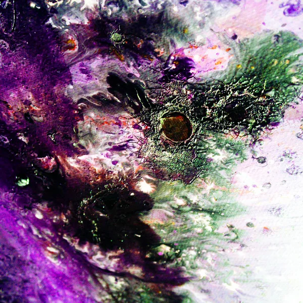 Abstract Colorful Texture Fluid Art — Stock Photo, Image