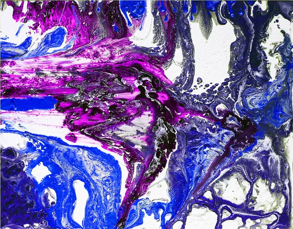 Abstract Colorful Texture Fluid Art — Stock Photo, Image