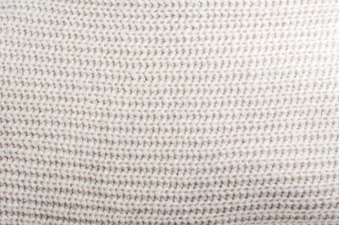 Kahverengi iplik fırfır kırışıklık doku örgü