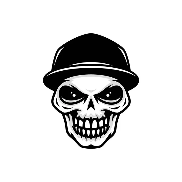 Skull Cap Vector Illustration Stock Vector by ©pnedesign 184915228