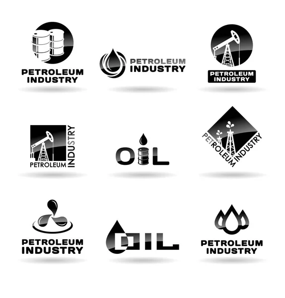 Oil Petroleum Industry — Stock Vector