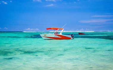 Tekne, Mauritius, Le Morne, Ocak 2018