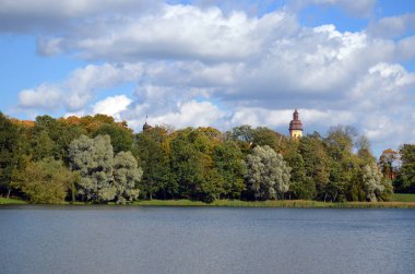 sonbaharda panoramik manzara