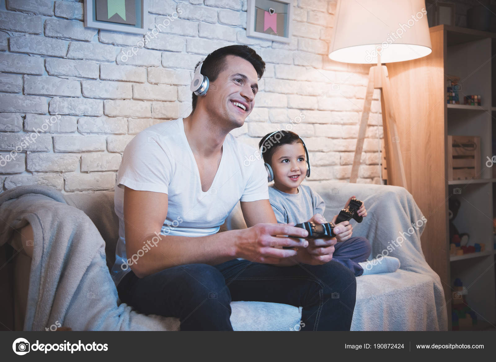 father and son video game