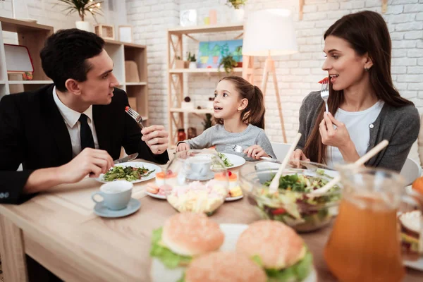 Bonne Famille Manger Ensemble Table Maison — Photo
