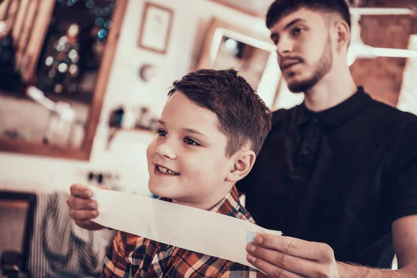 Kapsalon Beginnen Kapsel Barbershop — Stockfoto