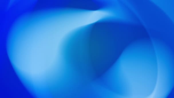 Maravillosamente Arremolinadas Formas Luz Los Tonos Color Van Del Azul — Vídeo de stock