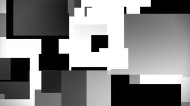 Dikdörtgen yapıları hareketli hassas gri tonlarında boyalı. Sakin hareket ve güçlü ifade tezat büyük ölçüde birleştirmek.