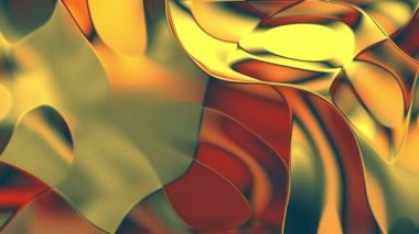 Hoog parlak metalik henüz Organik görünüm ile bir video arka plan döngü 's. Sıcak renk düzeni için çekici görünümü ekler.