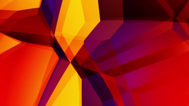 Abstract Loop Showing Warm Colors Distinct Edgy Look Resembles Somewhat — Stock Video