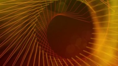 ilginç çizgi deseni dönen eylem. Renkler ve bu animasyonlu video döngü son tedavisinde bir sakin, göz alıcı duygu iletmek.