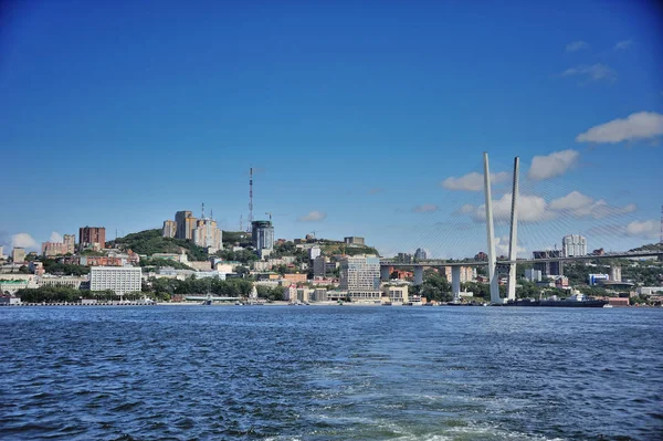 Vladivostok bağlantı noktası şehir Telifsiz Stok Fotoğraflar