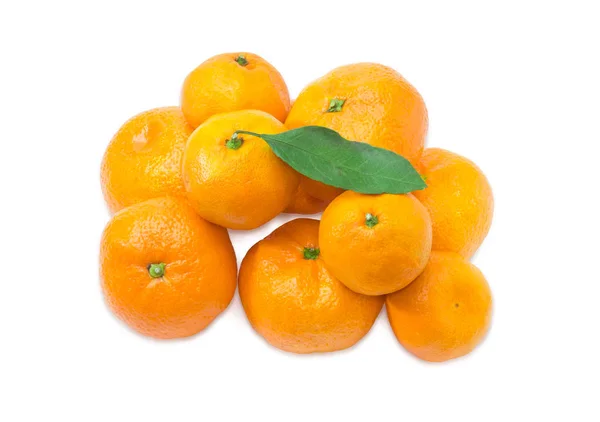 堆的橘子在明亮的背景上 — 图库照片