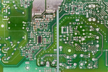 Elektronik pano portre parçası