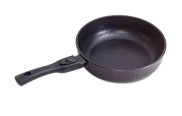 Frying pan with ceramic non-stick coating and removable handle — Stock Photo, Image