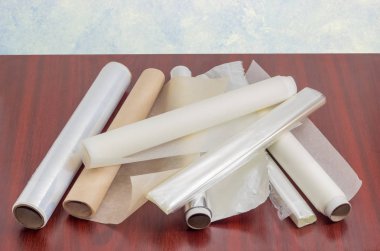 Paketleme ve ev kullanımı için malzemeler pişirme